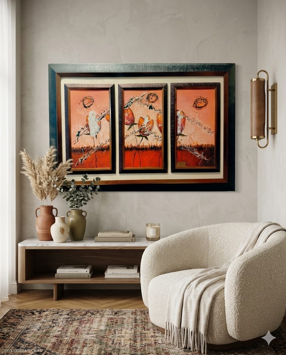 3D Hand Painted Canvas Frame