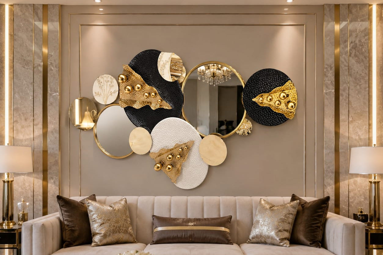Luxury Metal Wall Art- STATEMENT PIECE