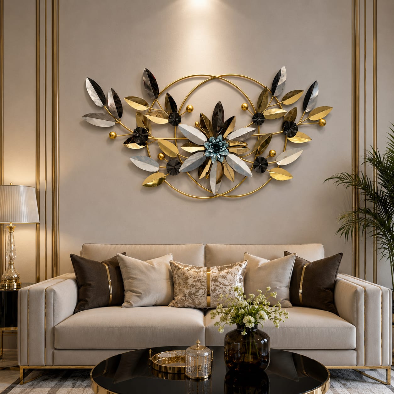 Luxury 3D Metal Wall Art