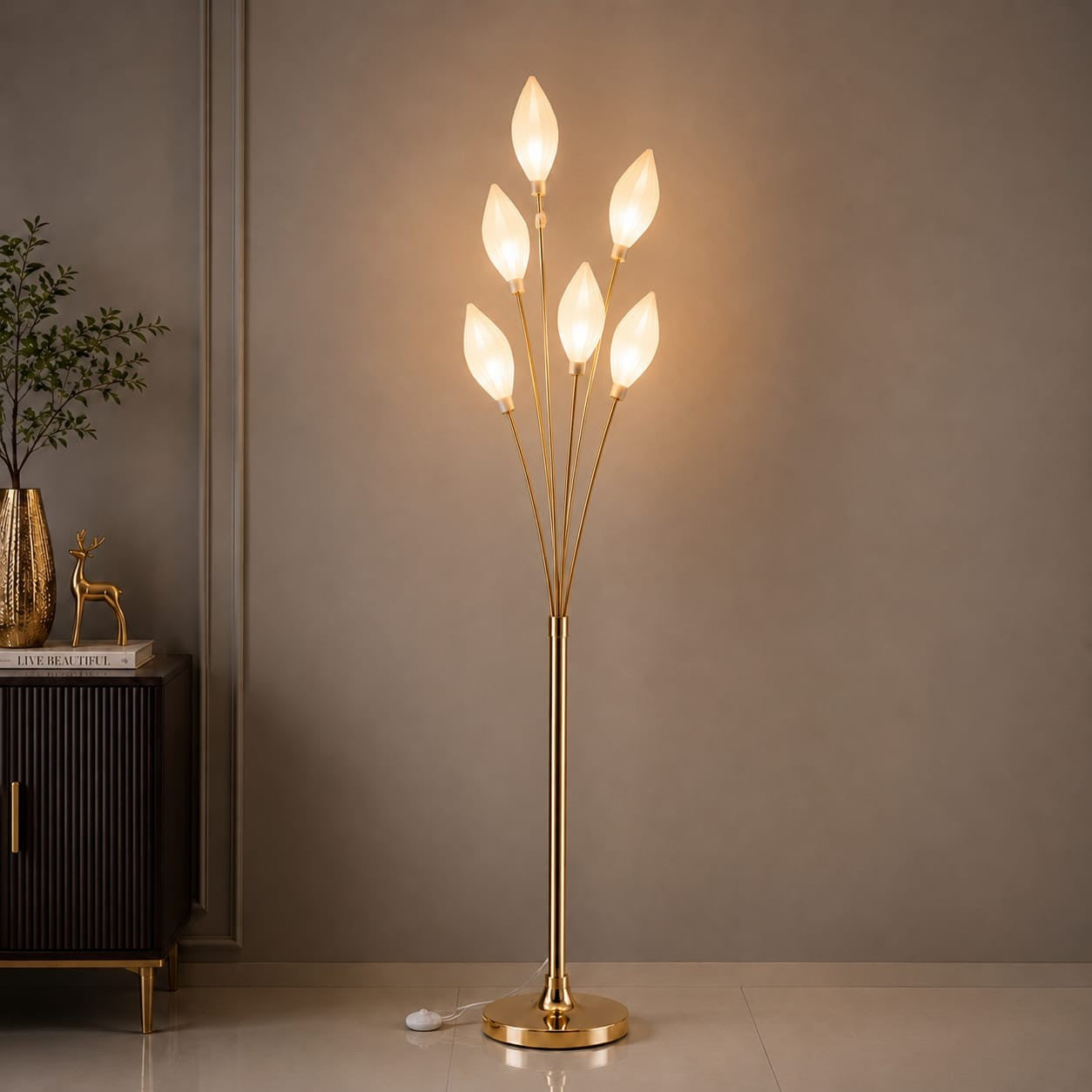 Luna Buds Standing Lamp