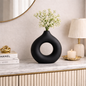 Modern Donut Vase– Aesthetic Ceramic Vases
