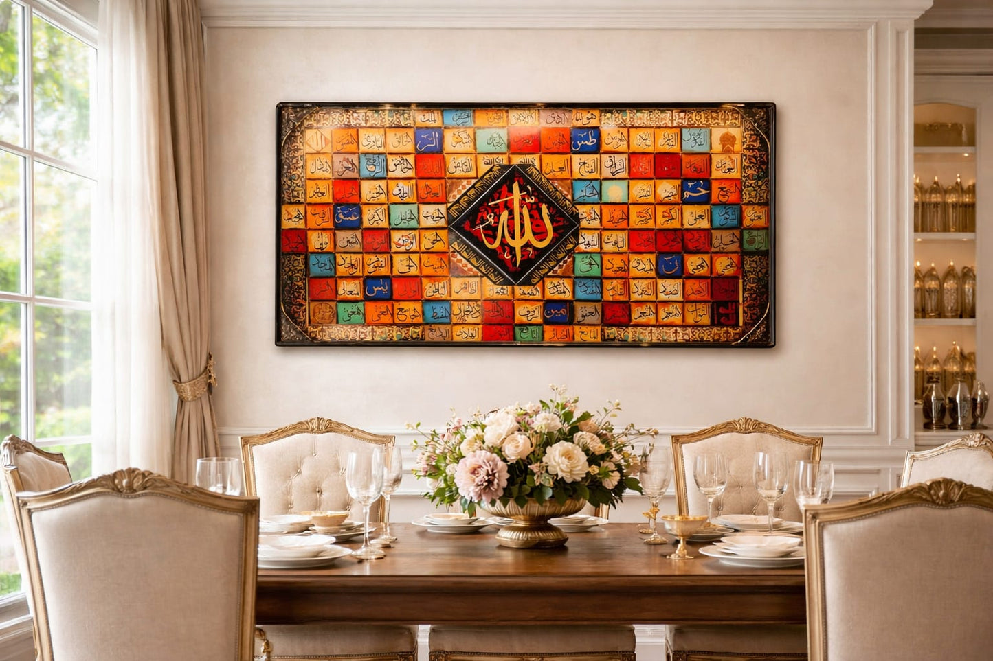 99 Names of ALLAH  Painting Frame