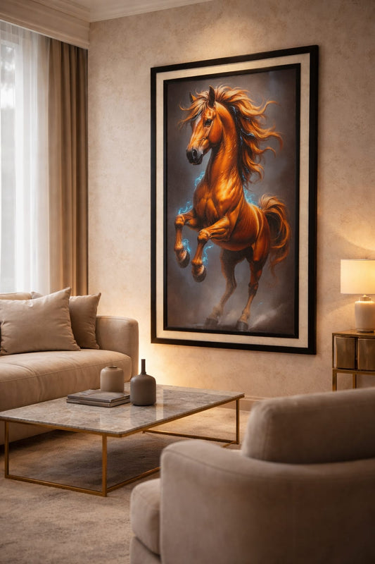Luxury Aesthetic Digital Painting Frame – 3.5*1.5 ft