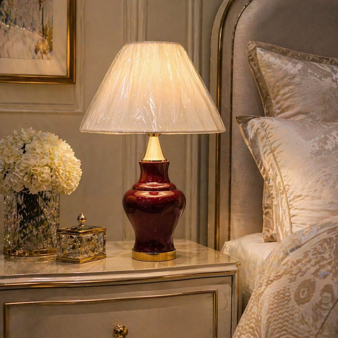 Compact Glow Table Lamp (Pair)