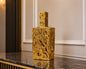 Premium Gold-Plated Ceramic Vase