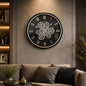 Roman Luxe Wall Clock