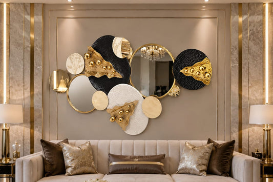 Luxury Metal Wall Art- STATEMENT PIECE