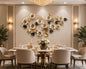 Modern Luxury Floral Metal Wall Art