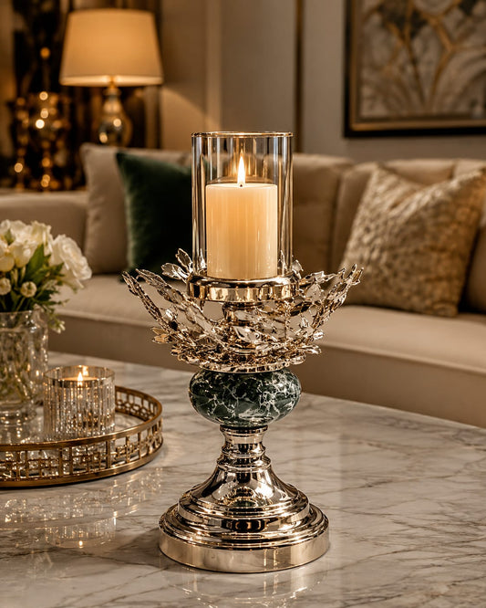 Luxury Crystal Candle Holder