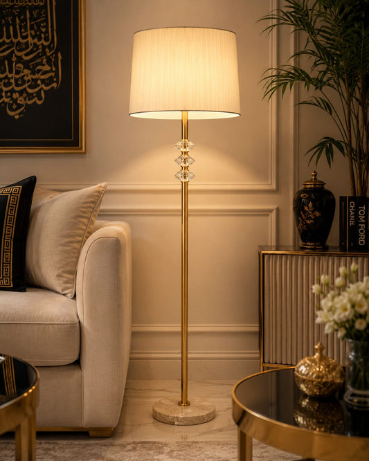 Crystal Luxe Floor Lamp