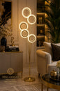 Golden Halo Floor Lamp