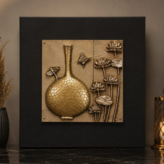 3D Vintage Still-Life Wall Art