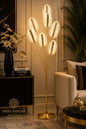 Golden Halo Floor Lamp