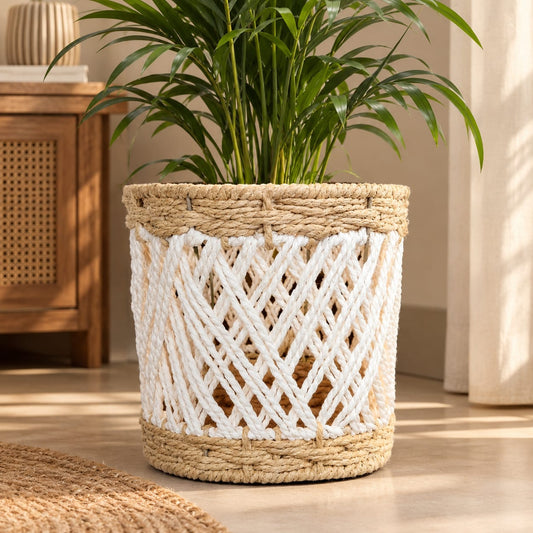 Wooven Planter Basket Pot