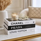 Luxury Decorative Books Set of 3 | Designer Style Dummy Books for Home Decor